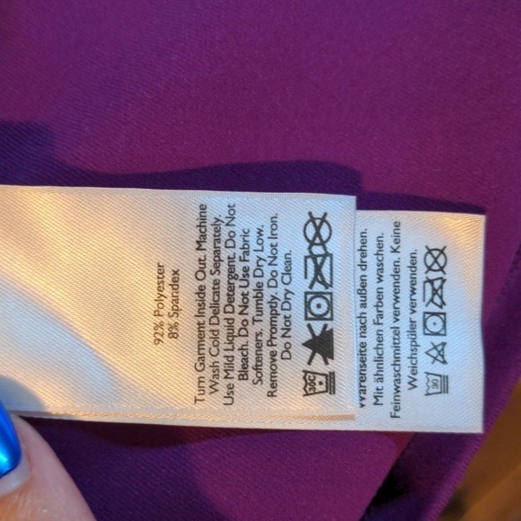 EDDIE BAUER MAGENTA Minimalist Sleeveless Blouse Top Shirt Size XL - Picture 11 of 13